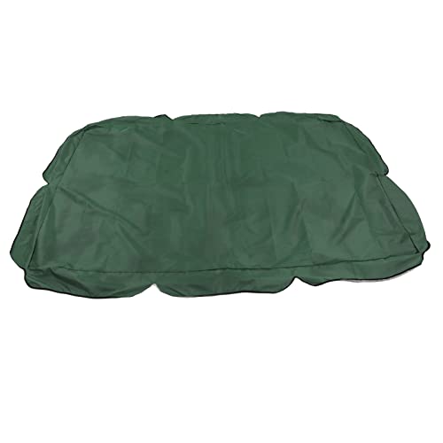 Outdoor Schaukel Baldachin Abdeckung | 210D Silber beschichtetes Oxford-Tuch | Wetterfest & Sonnenschutz Schatten für Gartenschaukel/Terrasse/Hinterhof | 4 verstärkte Gurte, faltbares Design von FRELEAN