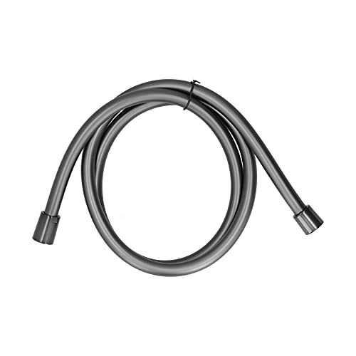PVC-Dusch schlauch 1,5 m | 360 ° drehbares, nicht drehbares Design | Hochdruck-und wärme beständiges Baderohr für Dusch köpfe/Badezimmer | G1 / 2 Zoll Kupfer verschraube, grau PVC-Dusch schlauch 1,5 m | 360 ° drehbares, nicht drehbares Design | Hochdruck-und wärme beständiges Baderohr für Dusch köpfe/Badezimmer | G1 / 2 Zoll Kupfer verschraube, grau von FRELEAN