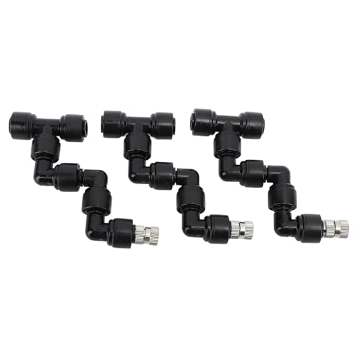 Reptile Mister Nozzles 360 Degree Adjustable | Fine Mist for Rainforest Enclosures/Greenhouse/Courtyard | Sturdy Plastic & Copper Construction | Minimal Drip Design von FRELEAN
