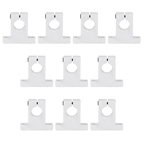 SK16 Linear Rail Support | Aluminum Alloy Shaft Bracket for 3D Printers / Engraving Machines / CNC Tools | 10Pcs Industrial Guide Rail Bracket Set SK16 Linear Rail Support | Aluminum Alloy Shaft Bracket for 3D Printers / Engraving Machines / CNC Tools | 10Pcs Industrial Guide Rail Bracket Set von FRELEAN