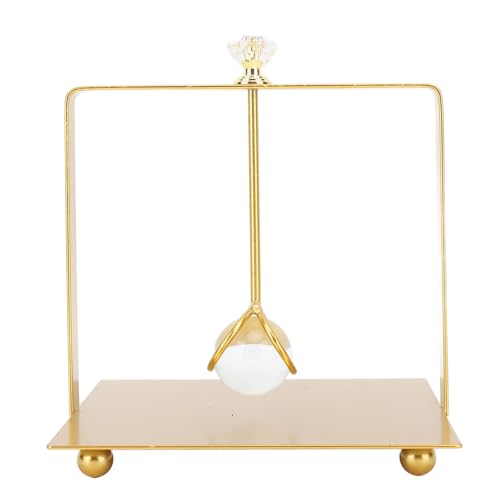 Serviettenhalter aus Metall mit Hebegriff | Quadratischer Papierserviettenbehälter für Restaurant/Hotel/Zuhause | Modernes elegantes Design | Eisenmaterial (Golden) von FRELEAN