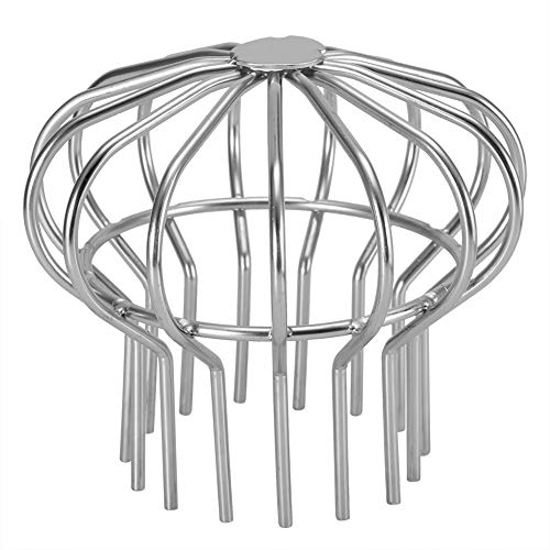 Stainless Steel Roof Drain | Non - Blocking Floor Drain for Yard/Balcony/Garden | 3 Sizes 50/75 / 110mm | Oxidation - Withstanding & Sturdy (110 Tubes) von FRELEAN