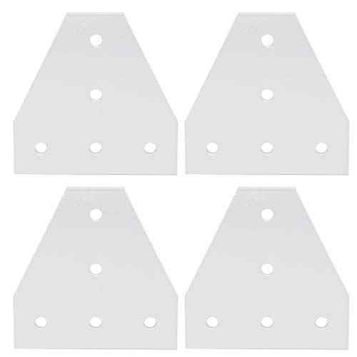 T Form Joining Plate | 5 - Loch Aluminiumlegierung Gelenkhalterung für 2020 3030 4040 Profile | Kompatibel für 3D -Drucker / CNC -Maschine / Roboterprojekte | Modell 203040 (3030T model) von FRELEAN