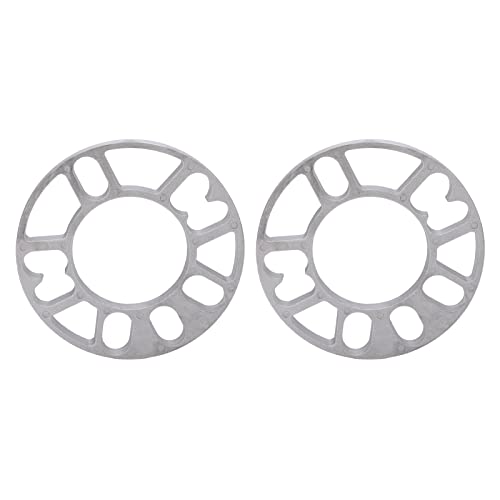 Universal Wheel Spacers 10mm 2pcs | 4 & 5 Stud Aluminum Hub Centric Spacers PCD 98-120mm | Car Wheel Spacers for Truck/SUV/Sedan von FRELEAN
