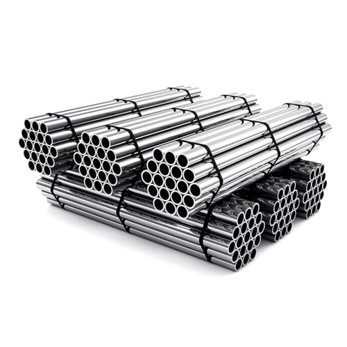 Edelstahlrohre 304 Edelstahl Runde Kapillare Nahtlose Gerade Rohr 1mm x 0,7mm 4x3mm6x4mm8x6mm10x8mm10x9mm12x11mm 250mm/500mm(500mm,6mmx2mmx1pcs) von FREOJGU