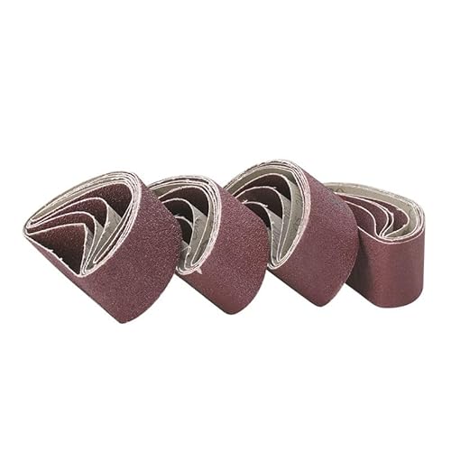 Schleifband 5 Stück Schleifbänder 40 x 305 mm Schleifbandschleifer Schleifen Polierwerkzeuge Körnung 40/80/120(5pcs Grit 120) von FREOJGU