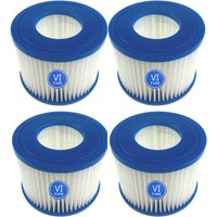 12 Ersatzfilterkartuschen für Lay-Z-Spa Pool Bestway Flowclear Bestway SPA Typ VI von FREOSEN