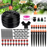 Freosen - diy Gardening Irrigation System Kit 40M Tropfbewässerungssystem für Garten, Rasen, Landschaft, Gemüsebeet Freosen - diy Gardening Irrigation System Kit 40M Tropfbewässerungssystem für Garten, Rasen, Landschaft, Gemüsebeet von FREOSEN