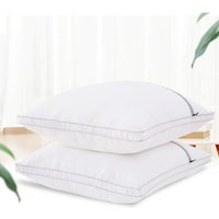 FREOSEN Set mit 2 voluminösen Kissen 60 x 60 cm weiß – weich und bequem – Anti-Milben und hypoallergen FREOSEN Set mit 2 voluminösen Kissen 60 x 60 cm weiß – weich und bequem – Anti-Milben und hypoallergen von FREOSEN