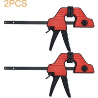 2-teilige Klemme, 150 mm Klemmbereich, Schnellspann-Ratschenklemme – 70 kg maximale Klemmkraft von FREOSEN