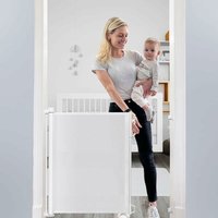 Freosen - Ausziehbares Treppenschutzgitter für Babys, Kinder und Hunde, 0–180 cm, erweiterbares Baby-Sicherheitsgitter, Treppen, Korridor von FREOSEN