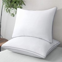 Set mit 2 voluminösen Kissen 50 x 70 cm weiß – weich und bequem – Anti-Milben und hypoallergen Set mit 2 voluminösen Kissen 50 x 70 cm weiß – weich und bequem – Anti-Milben und hypoallergen von FREOSEN