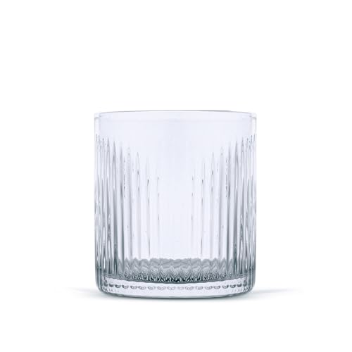 FRESH LE TRIBUTE GIN | Tumbler Gläser 4er Pack - 400ml | Perfekt für Gin & Tonic, Cocktails und Mixgetränke von Le Tribute