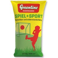 Freudenberger - Greenline Rasensamen Spielrasen Sportrasen 10 kg Familienrasen Neuansaat von FREUDENBERGER