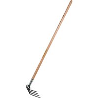 Kartoffelhacke ZinkenL190 mm4 Zinken geschmiedetmStiel G1200g FREUND von FREUND VICTORIA
