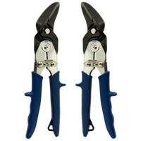 Idealscheren Blechscheren Set links & rechts, Hebelübersetzung, f. Edelstahlbleche geeignet - Freund von FREUND