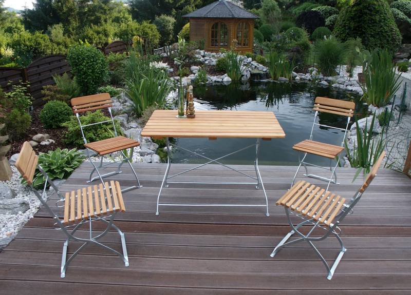 Biergarten Garnitur MÜNCHEN 5-teilig von FRG