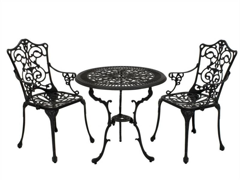 Bistroset Jugendstil, Aluguss von FRG