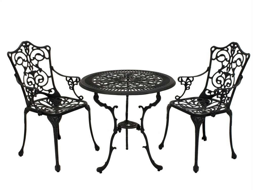 Bistroset Jugendstil, Aluguss von FRG