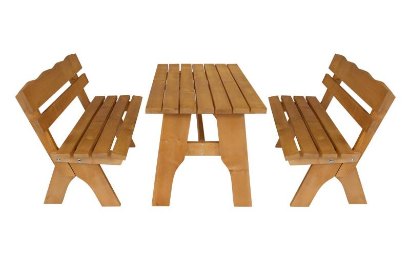 Garnitur FREITAL 3-teilig Kiefer imprägniert von FRG