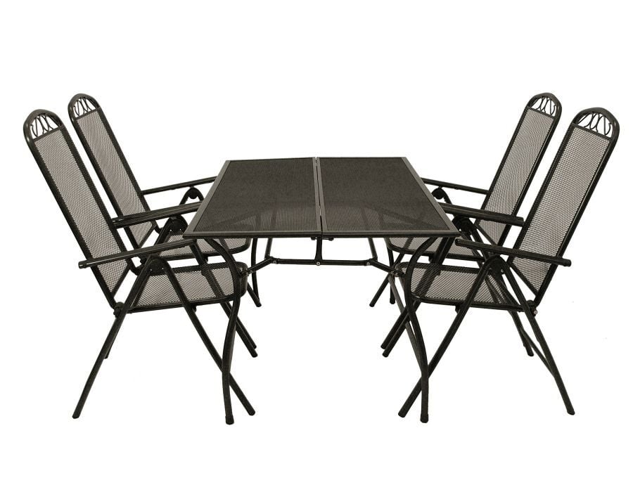 Garnitur Streckmetall anthrazit von FRG