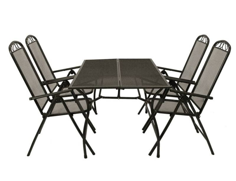 Garnitur Streckmetall anthrazit von FRG