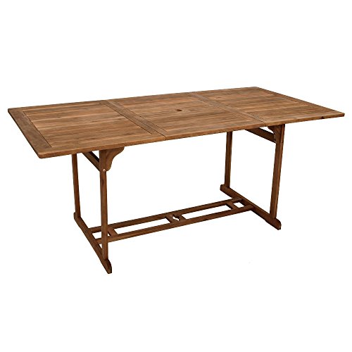 Gartentisch Akazie 90x180cm Holztisch Tisch Esstisch Gartenmöbel Balkon Terrasse Gartentisch Akazie 90x180cm Holztisch Tisch Esstisch Gartenmöbel Balkon Terrasse von FRG