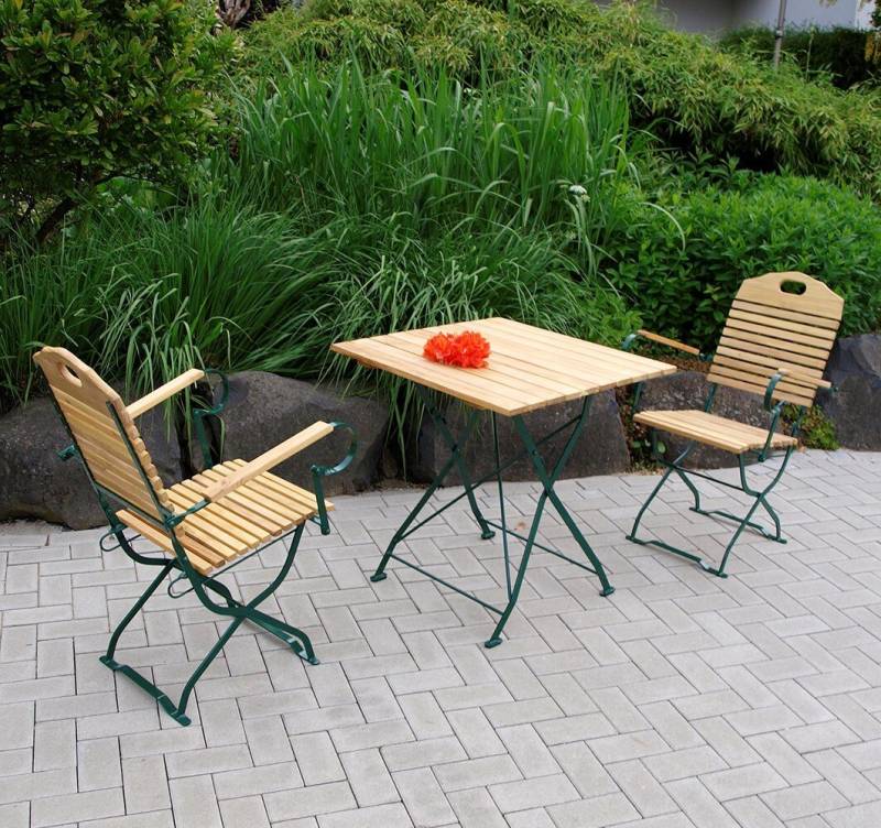 Kurgarten -Garnitur BAD TÖLZ 3-teilig von FRG