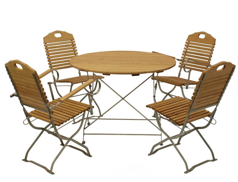 Kurgarten Garnitur BAD TÖLZ 5-teilig von FRG