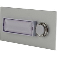 Friedland Klingel-Taster 1-fach Unterputz mit Licht Alu Taster von HONEYWELL HOME