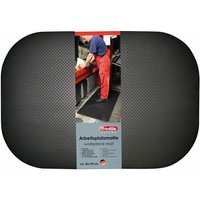 Arbeitsplatzmatte schwarz 10mm Bodenmatte 60x90cm Werkbank Gummimatte - Friedola von FRIEDOLA