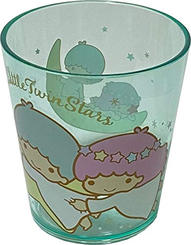 Sanrio Little Twin Stars Kunststoffbecher 260 ml Geschirr Untertassen Küche (grün) von Friend