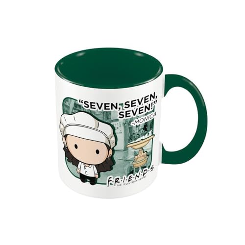 FRIENDS Pyramid International (Monica Chibi) Green Inner C Tasse – 315 ml Keramiktasse – Einheitsgröße von Pyramid International