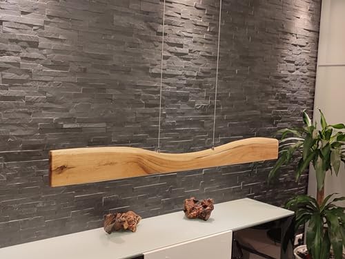 FRIESENLICHT LED Holzleuchte Hängelampe aus Holz Eiche Esszimmer Büro geölt Hängeleuchte Pendelleuchte Pendellampe (1028) von FRIESENLICHT