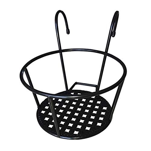 FRINZA Balkon hängend Topf Rack Blumenständer Eisen- Metallständer Unterstützung Flowerpot Regal Fenster Bonsai Pflanzenständer(22x18x16.5cm) von FRINZA