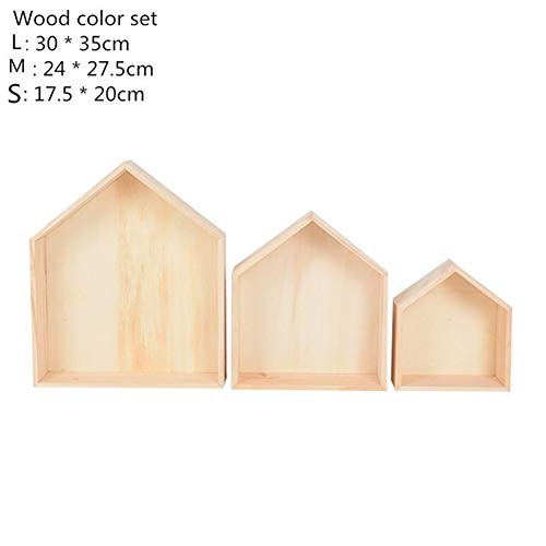 FRINZA Wand Clapboard Balkon Hängen Holzhaus Handwerk in Nordic- Racks Kinderzimmer Holzdekor Kindern Hauptdekor- Moderne Hochzeit Veranstaltung Ornamente Wandregal(E) von FRINZA