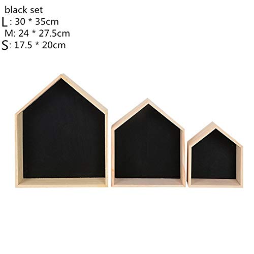 FRINZA Wand Clapboard Balkon Hängen Holzhaus Handwerk in Nordic- Racks Kinderzimmer Holzdekor Kindern Hauptdekor- Moderne Hochzeit Veranstaltung Ornamente Wandregal(G) von FRINZA