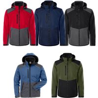 Softshell Stretch 4060 cfj Arbeitsjacke - xl - Rot/Grau - Fristads von FRISTADS