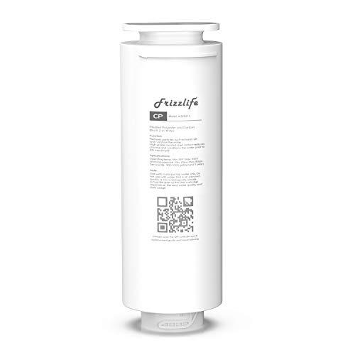 Frizzlife ASR211 Filterkartusche für PD600 Umkehrosmose-Filtersystem (1. Stufe), fortschrittliche Komposit-Sedimentfilterkartusche von FRIZZLIFE