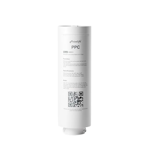 Frizzlife ASR511 replacement filter cartridge for MR600 reverse osmosis system (1st stage) von FRIZZLIFE