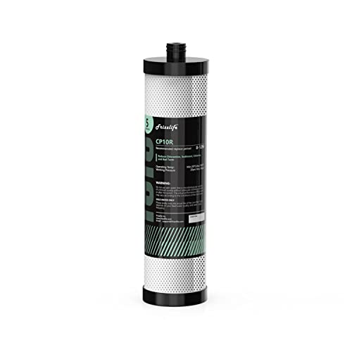 Frizzlife CP10R (2. Stufe) Ersatzfilterpatrone für TW10 Untertischwasserfilter von FRIZZLIFE