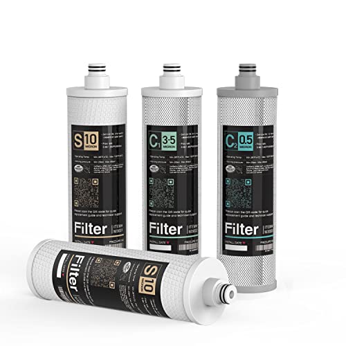 Frizzlife M3005 Ersatzfilterpatronen-Set (4 Stück) für SK99 und SP99 von FRIZZLIFE