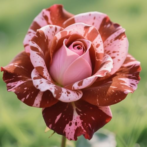Blühendes Rosenrhizom-Hybridrose-Winterharte mehrjährige Gartenpflanzungen-Natürliche organische-Einfach zu pflanzen-schnell wachsend-1 Rhizom-H Blühendes Rosenrhizom-Hybridrose-Winterharte mehrjährige Gartenpflanzungen-Natürliche organische-Einfach zu pflanzen-schnell wachsend-1 Rhizom-H von FRJNGC