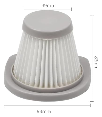 3-teiliges Ersatz-Handstaubsaugerfilter-Zubehör, Kompatibel Mit Midea, SC861 SC861A Filterkartuschenfilter von FRJOKPVIM