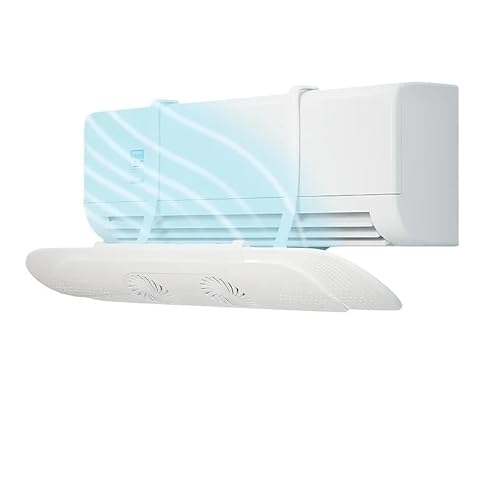 Doppelflügel-Klimaanlagen-Schallwand, Anti-Direktblas-Zubehör, Universeller Wandmontierter Kühl- Und Heizabweiser For Schlafzimmer von FRJOKPVIM