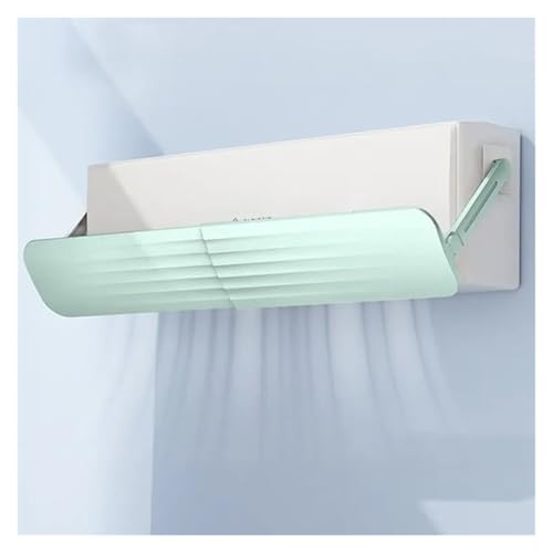 Einstellbare Klimaanlage Windabweiser Abdeckung Windschutzscheibe Klimaanlage Werkzeuge Air Baffle Shield Home Office Zubehör(Green) von FRJOKPVIM