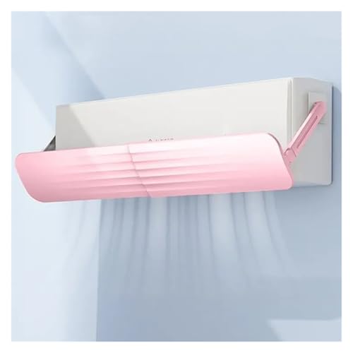 Einstellbare Klimaanlage Windabweiser Abdeckung Windschutzscheibe Klimaanlage Werkzeuge Air Baffle Shield Home Office Zubehör(Pink) von FRJOKPVIM