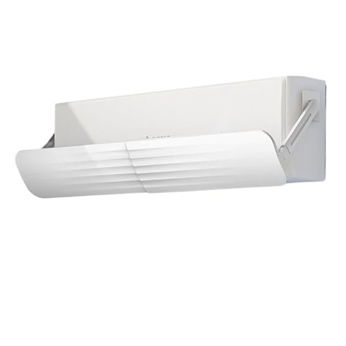 Einstellbare Klimaanlage Windabweiser Abdeckung Windschutzscheibe Klimaanlage Werkzeuge Air Baffle Shield Home Office Zubehör(White) von FRJOKPVIM