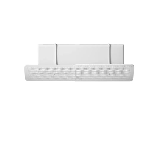Einziehbarer Windabweiser For Klimaanlagen, Anti-Direkt-Luftauslass-Leitblech, Kaltluftabweiser, Babyfreundliche Luftabweiser(WHITE-2pieces) von FRJOKPVIM