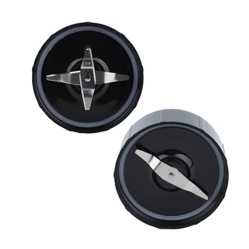 Ersatz-Kreuz- Und Flachklingen-Set, Passend For Magic, Bullet Blender, Entsafter, Mixer, 250 W, MB1001, MB 1001B, MBR 1701, MBR 1702, MBR 1101 Ersatz-Kreuz- Und Flachklingen-Set, Passend For Magic, Bullet Blender, Entsafter, Mixer, 250 W, MB1001, MB 1001B, MBR 1701, MBR 1702, MBR 1101 von FRJOKPVIM